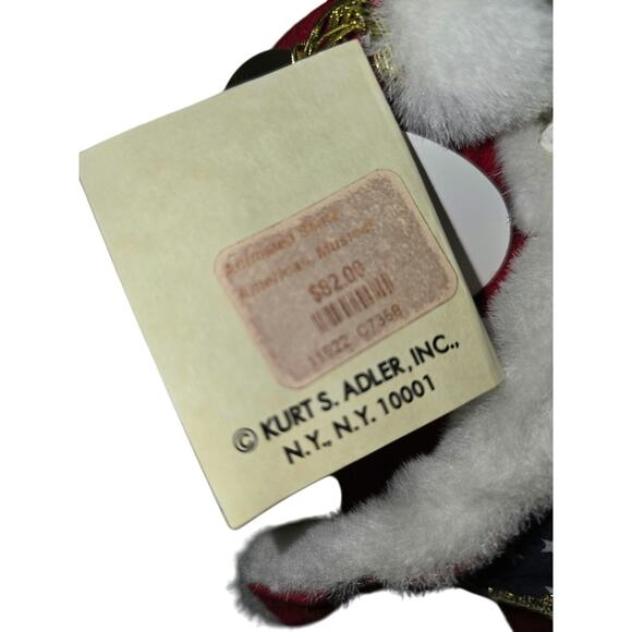 Kurt Adler 12" Fourth of July Santa plays "America the Beautiful" No Box EUC - Picture 7 of 8